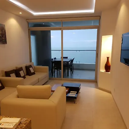 Departamento Frente Al Mar Grand Diamond Apartment Tonsupa Exterior photo