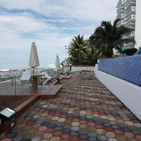 Departamento Frente Al Mar Grand Diamond Apartment Tonsupa Exterior photo